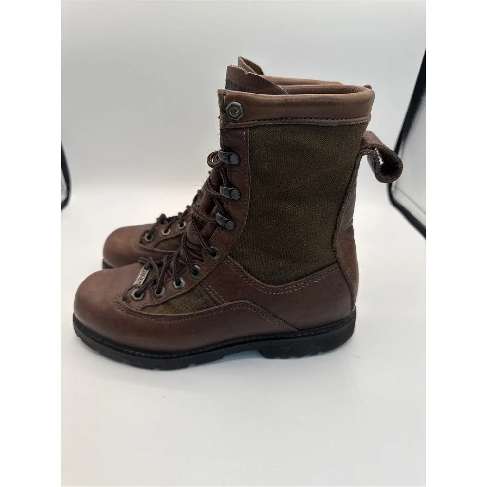 Browning Brown Leather Hunting Boots Size 6.5 MW‎ 8.5